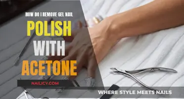 Removing Gel Nail Polish: Using Acetone Safely and Effectively