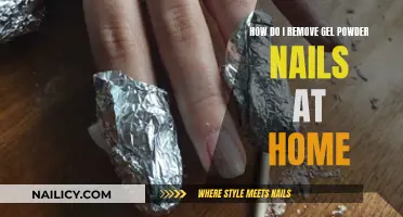 Gel Powder Nails: Home Removal Techniques and Guide