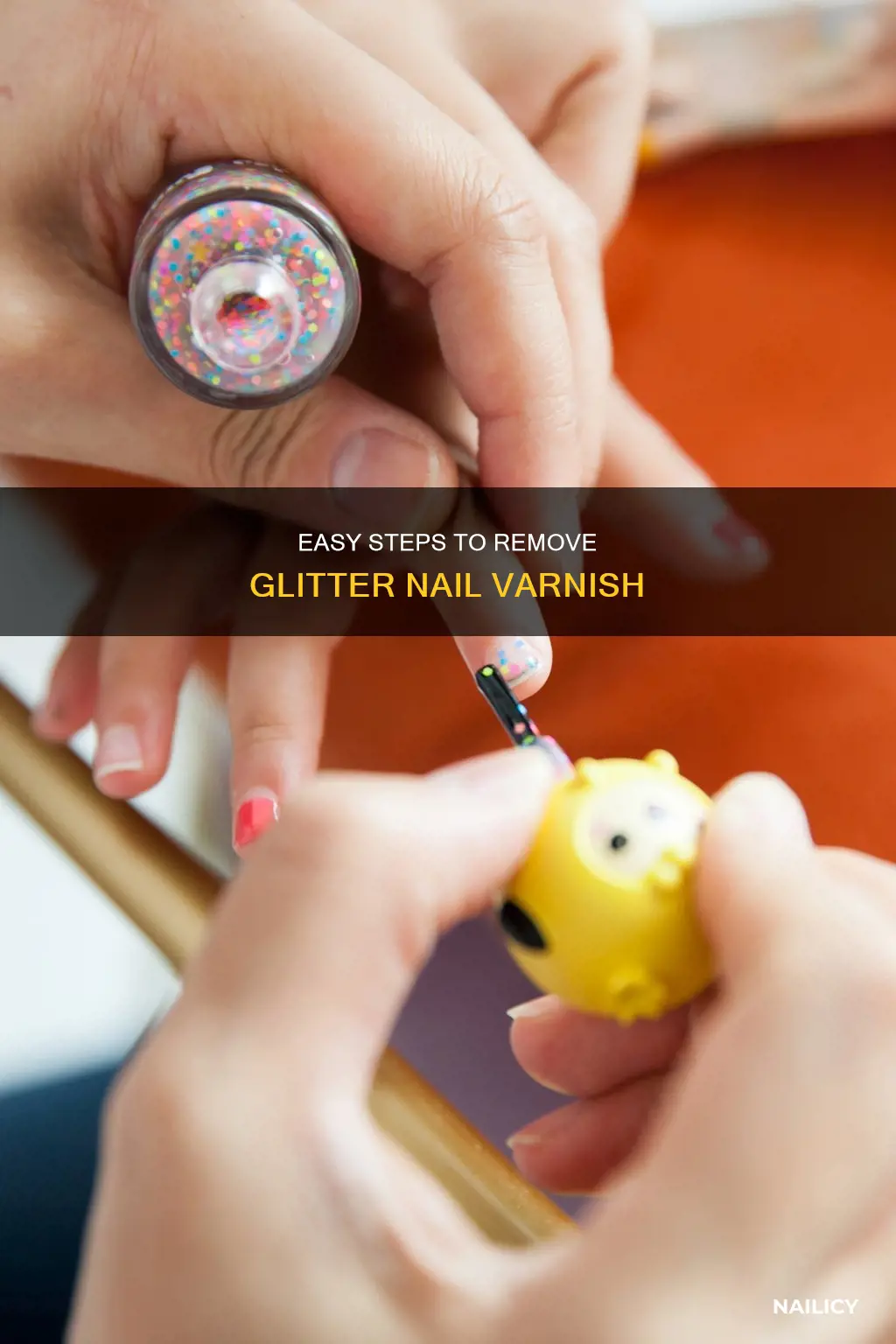 how do i remove glitter nail varnish