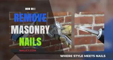 Removing Masonry Nails: A Step-by-Step Guide