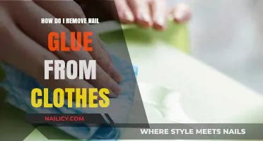Removing Nail Glue from Clothes: Quick and Easy Guide