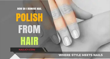 Easy Ways to Remove Nail Polish from Hair