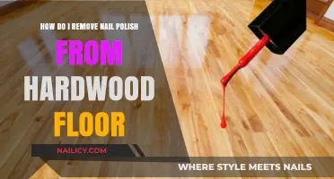 Quickly Remove Nail Polish Stains from Hardwood Floors