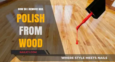 Removing Nail Polish Stains from Wood: Quick and Easy Guide