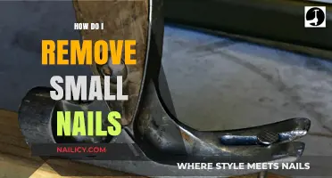 Quickly and Safely Remove Small Nails