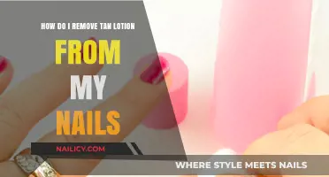 Erase Tan Lotion Stains From Nails: Quick Tips