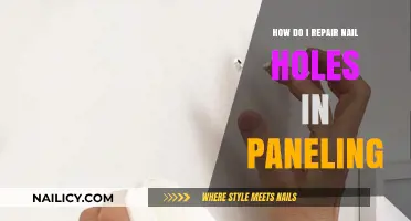 Easy DIY Guide: Repairing Nail Holes in Paneling Like a Pro