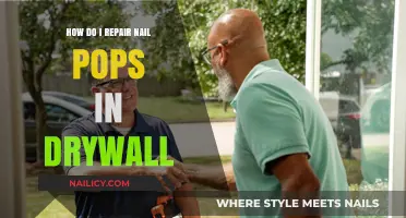 Fixing Nail Pops in Drywall: A Step-by-Step Repair Guide