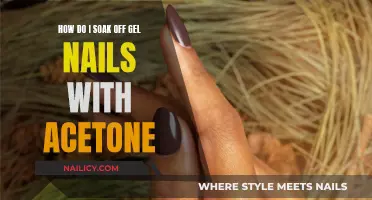 Soaking Off Gel Nails: Acetone Technique