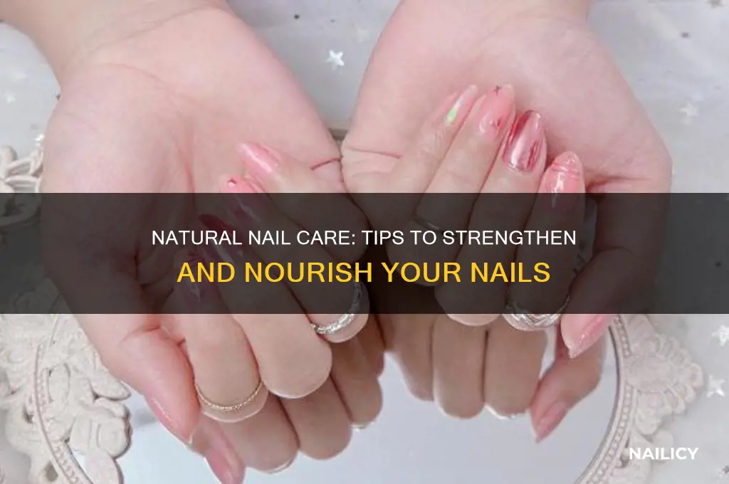 how do i strengthen my nails naturally
