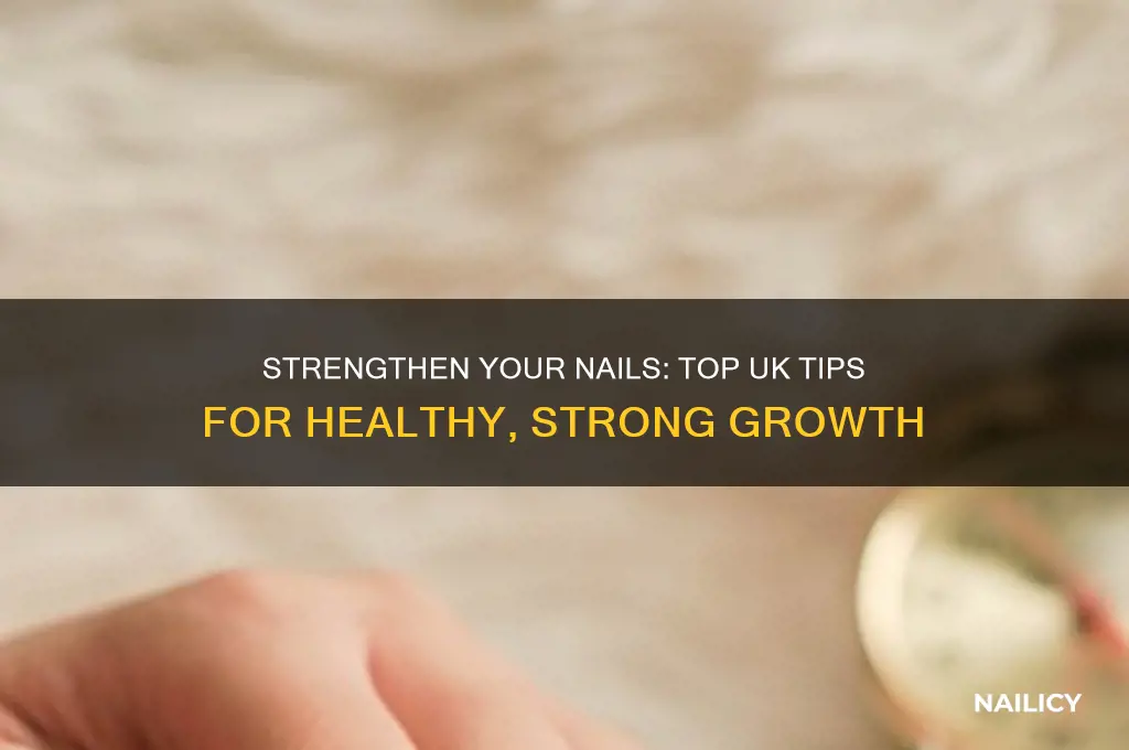 how do i strengthen my nails uk
