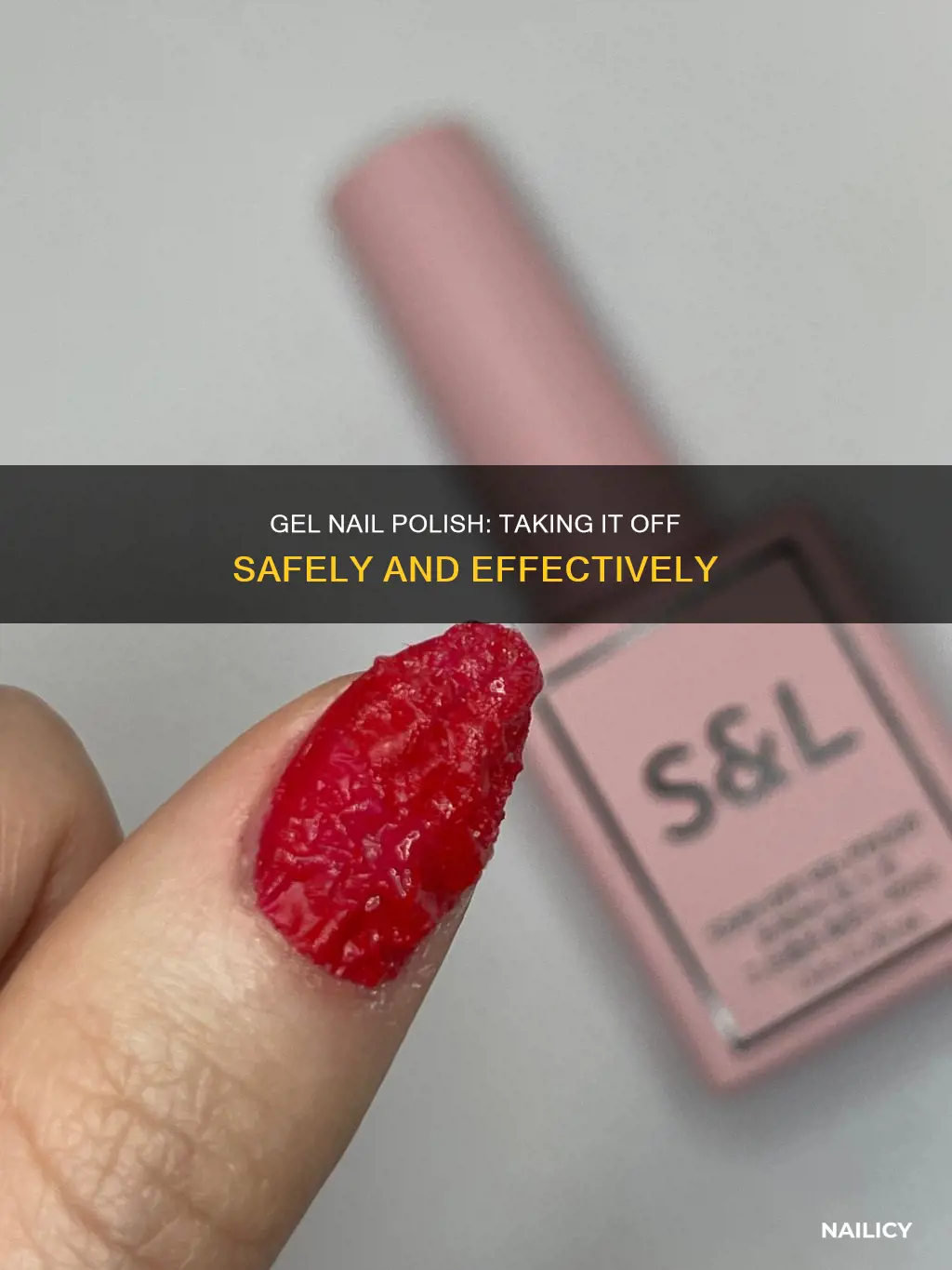 how do i takeoff gel nail polish