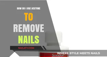 Safely Removing Nails with Acetone: A Step-by-Step Guide