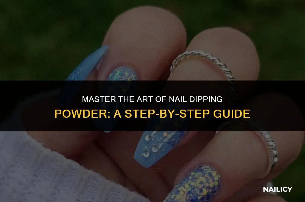 how do i use nail dipping powder