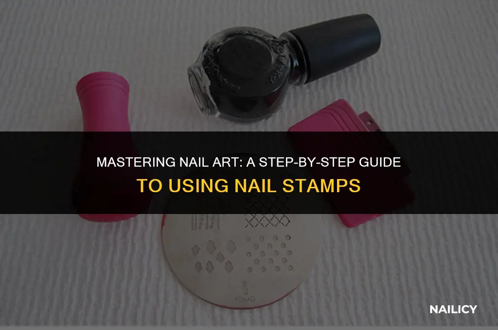 how do i use nail stamps