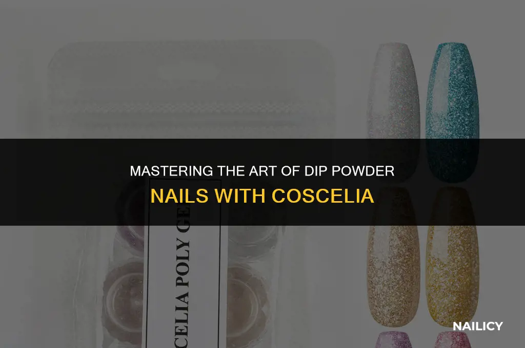 how do i use the coscelia dip powder nail kit