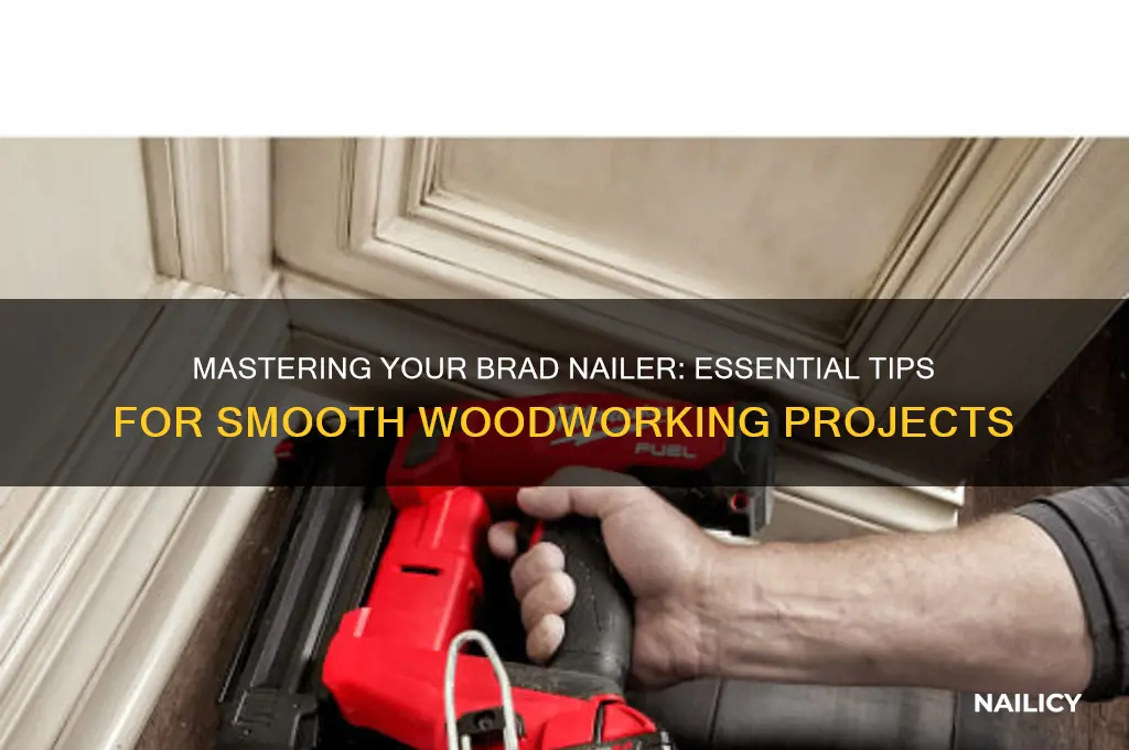 how do i work my brad nailer