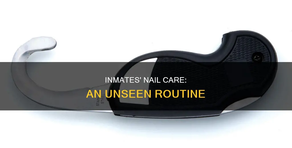 how do inmates cut their nails