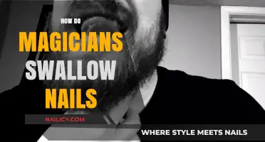 Unveiling the Illusion: How Magicians Safely Swallow Nails