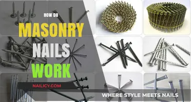 Understanding Masonry Nails: Function, Installation, and Best Practices