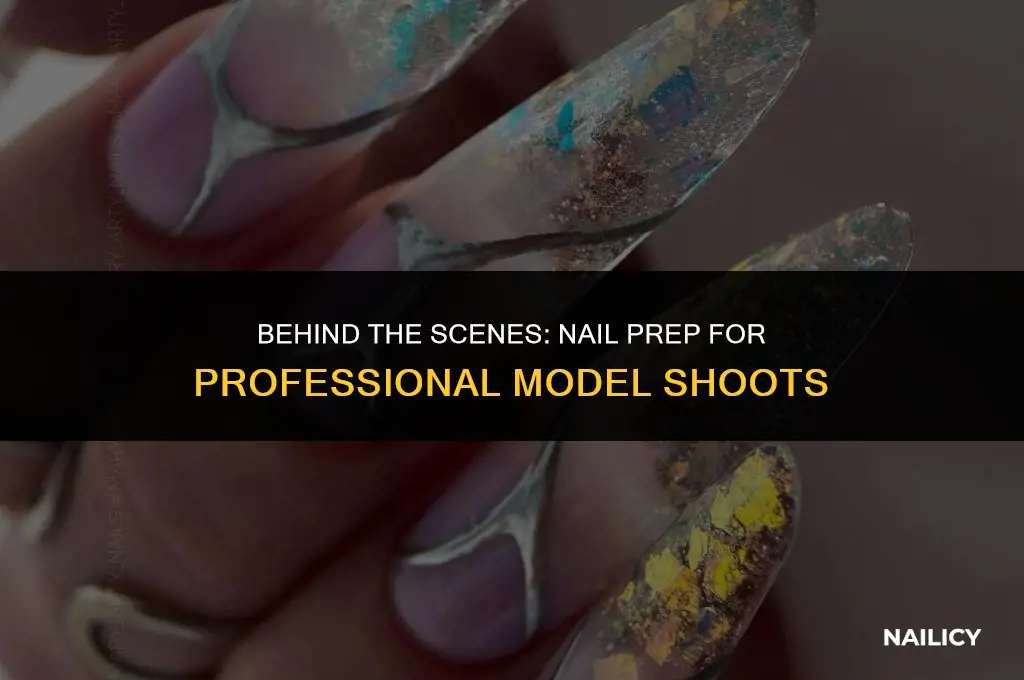 how do models get their nails done for aprofessionalmodel shoot