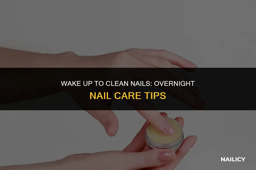how do my nails get dirty overnight