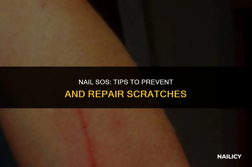 how do my nails keep getting scratches