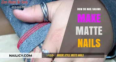 Creating a Matte Nail Look: Salon Secrets