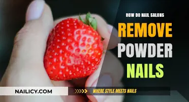 The Magic Behind Powder Nails Removal at Salons