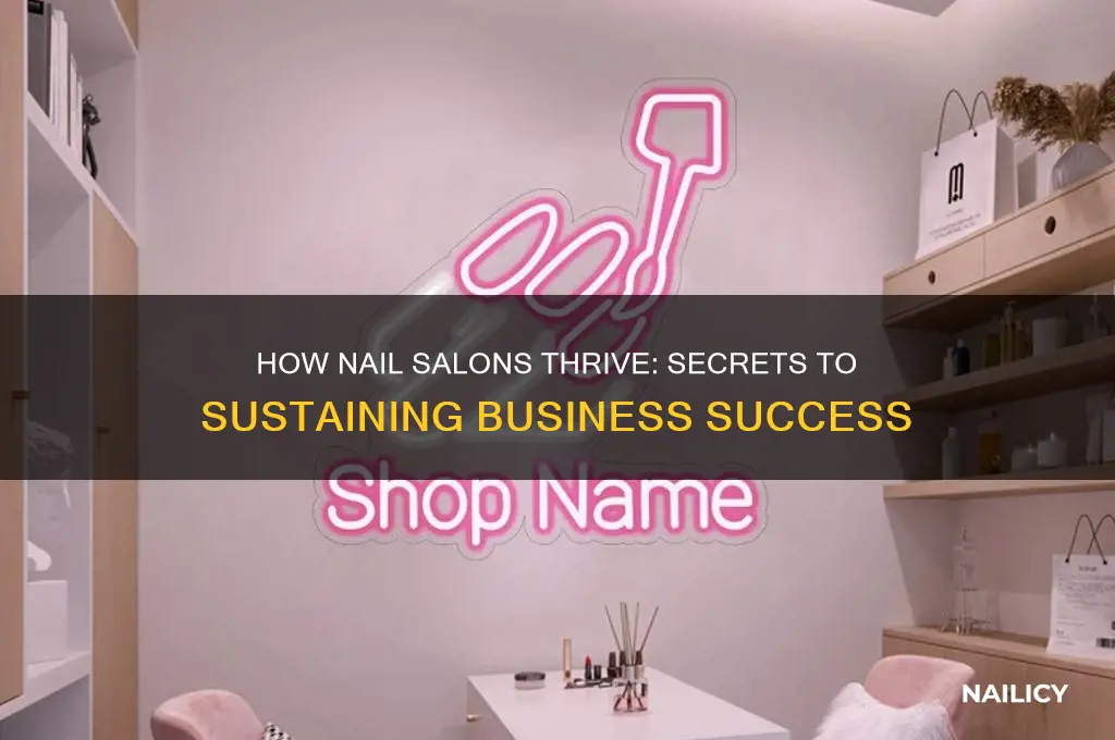 how do nail salons stay in business
