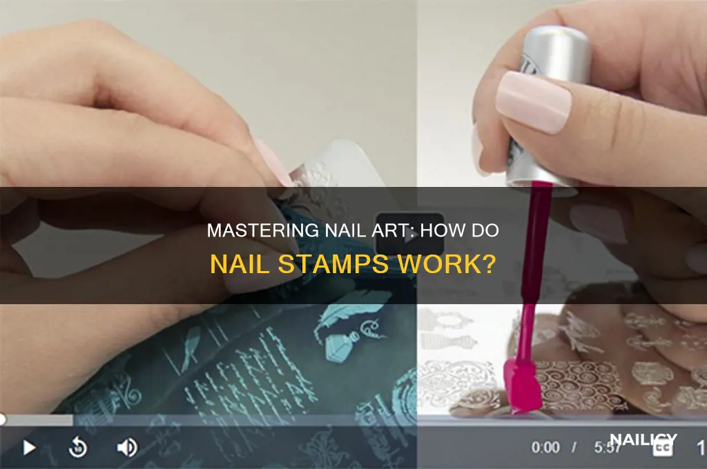 how do nail stamps work