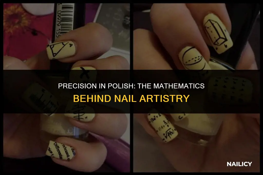 how do nail techs use math