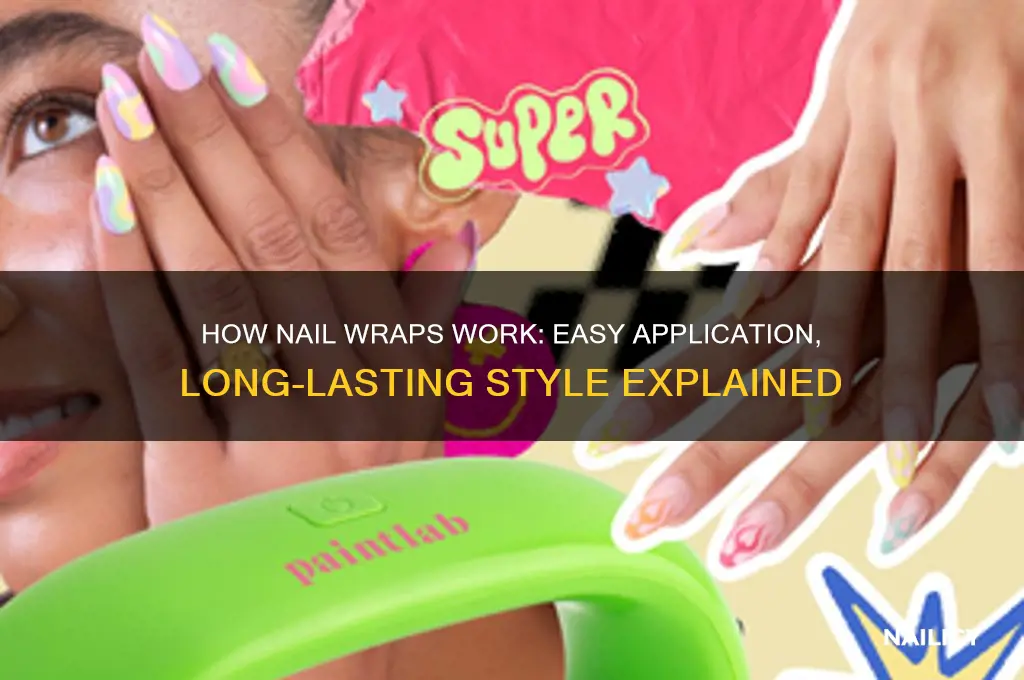 how do nail wraps work