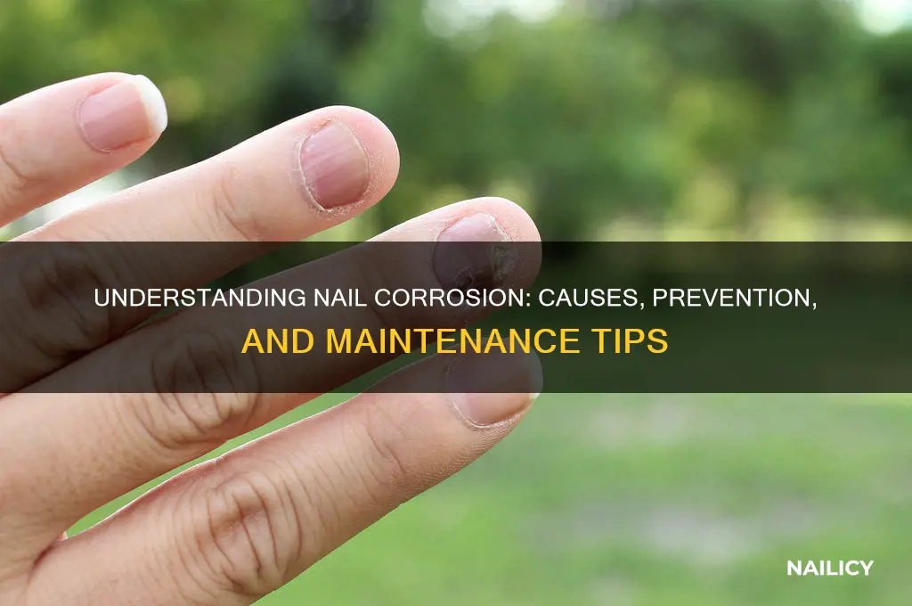 how do nails corrode