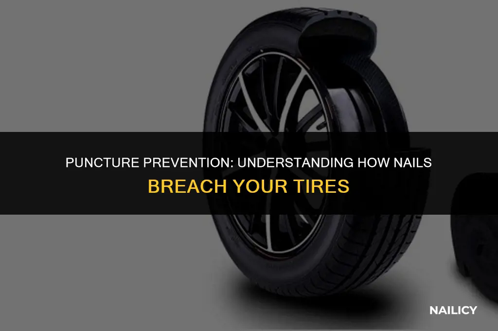 how do nails get into tires