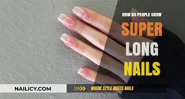 The Art of Growing Super Long Nails
