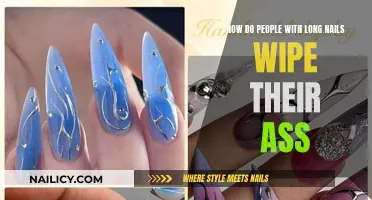 Long Nails and Hygiene: The Wiping Conundrum