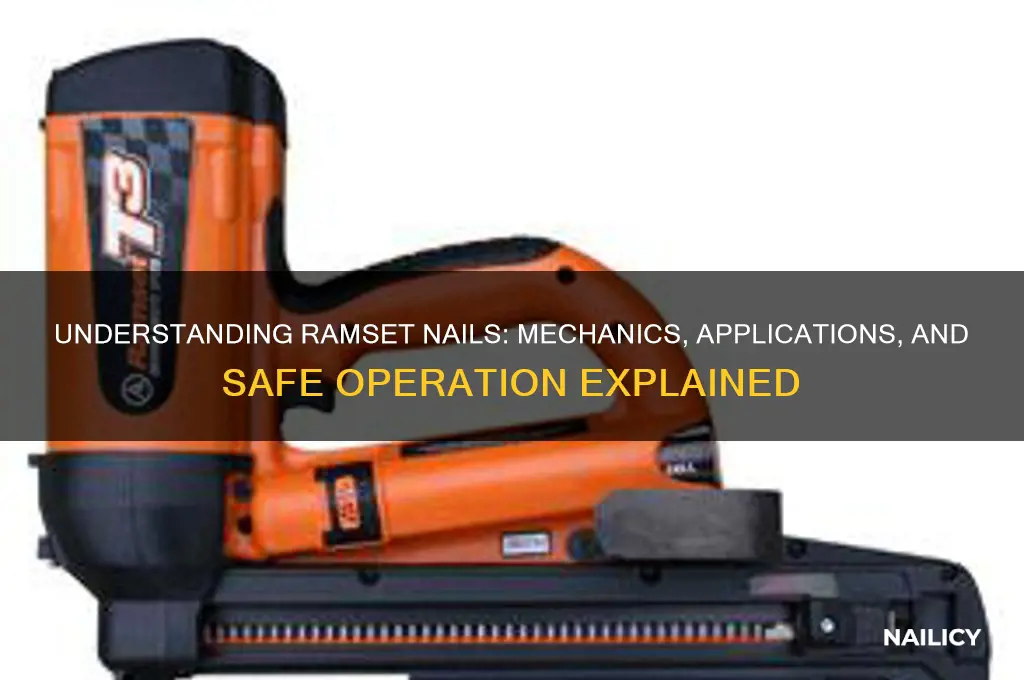 how do ramset nails work
