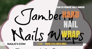 Easy Removal: Sally Hansen Hard Nail Wraps