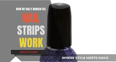 Sally Hansen's Gel Nail Strips: Application and Removal Process Explained