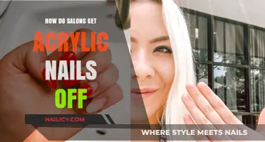 Unveiling the Secrets: How Salons Safely Remove Acrylic Nails