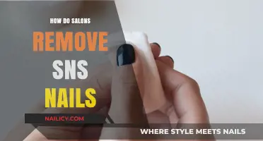 The Safe SNS Nails Removal Process at Salons