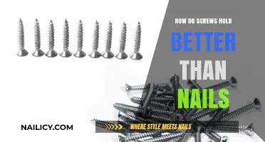 Why Screws Outperform Nails: Strength, Durability, and Holding Power Explained