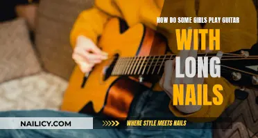 Girls, Guitar, and Long Nails: How to Play?