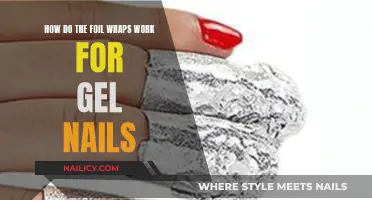 Gel Nail Magic: Foil Wraps Explained