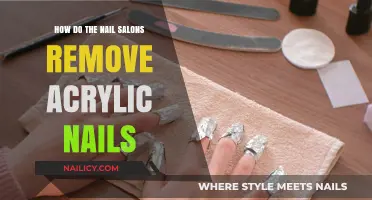 The Safe Acrylic Nail Removal Process at Salons