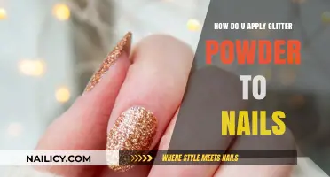 Sparkle Up: Easy Steps to Apply Glitter Powder to Nails
