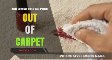 Effortless Solutions: Removing Dried Nail Polish from Carpet
