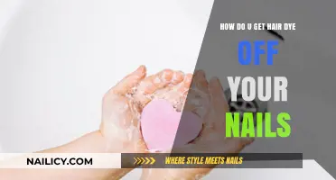 Effortless Nail Care: Removing Hair Dye Stains from Your Nails