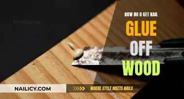 Removing Nail Glue from Wood: A Comprehensive Guide